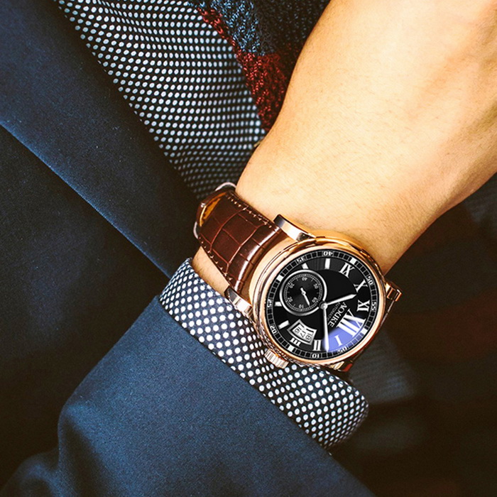 men dress watch automatic mechanical watches - CHIC STORE