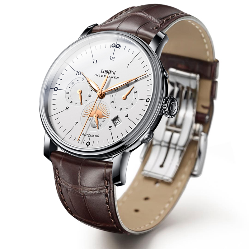 LOBINNI AUTOMATIC WATCHES FOR MENS LUXURY BRAND WATCH