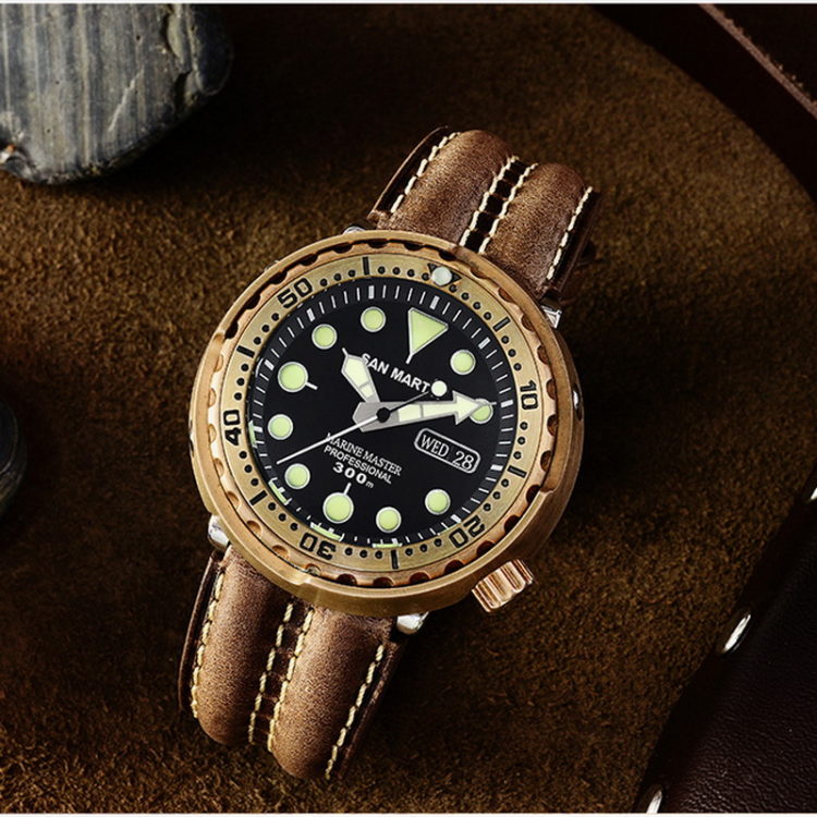 SAN MARTIN MEN DIVING WATCH WITH NH36 AUTOMATIC MOVEMENT