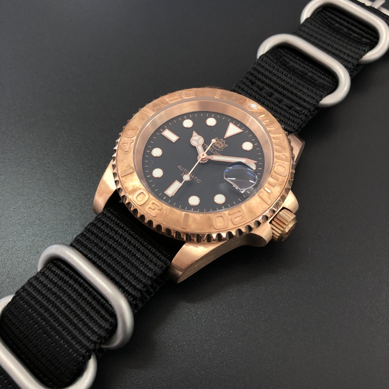 Steeldive Bronze Dive Watches For Men 200m Waterproof Automatic Watch Sapphire Mirror