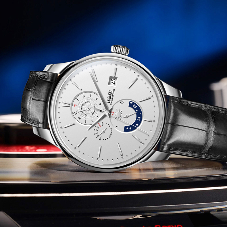 LOBINNI Mens Automatic Watches Luxury Watch For Men Self-Wind ...